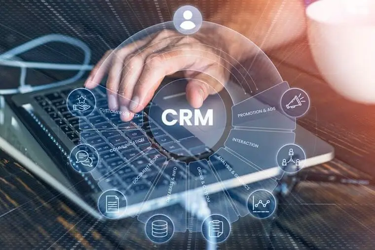 ERP handles back-end operations like inventory, finance, and supply chain, while CRM focuses on customer interactions, sales, and marketing.