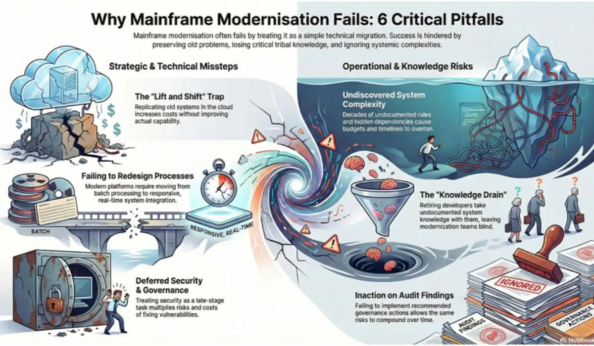 Why Mainframe Modernization Fails - 6 Root Causes